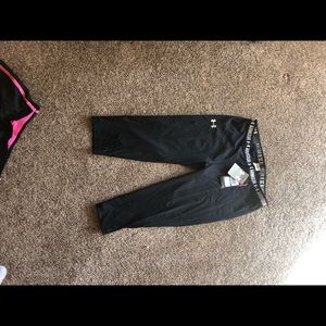 Black Under armour leggings NWT